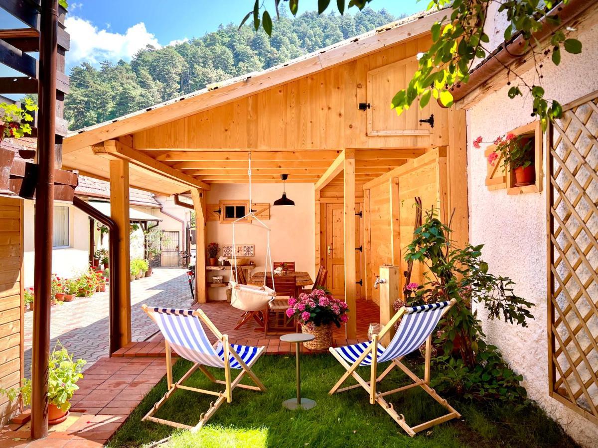 Victoria Gasthaus Rasnov - Charming Vacation House In Rasnov Kültér fotó